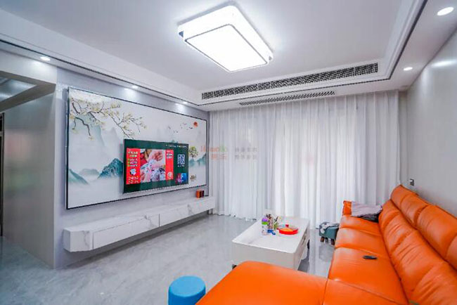 107㎡四居，簡約大方，功能完善，省錢可以參考這樣裝修！